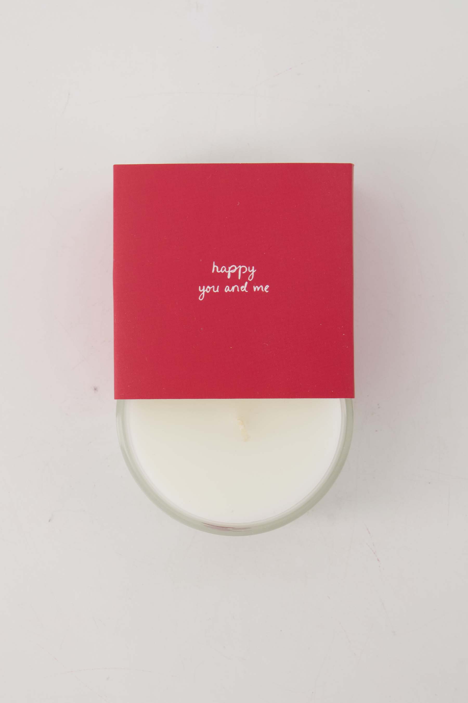 ZUSSS Geurkaarsje wikkel Happy you and me - Oosterlinck Home