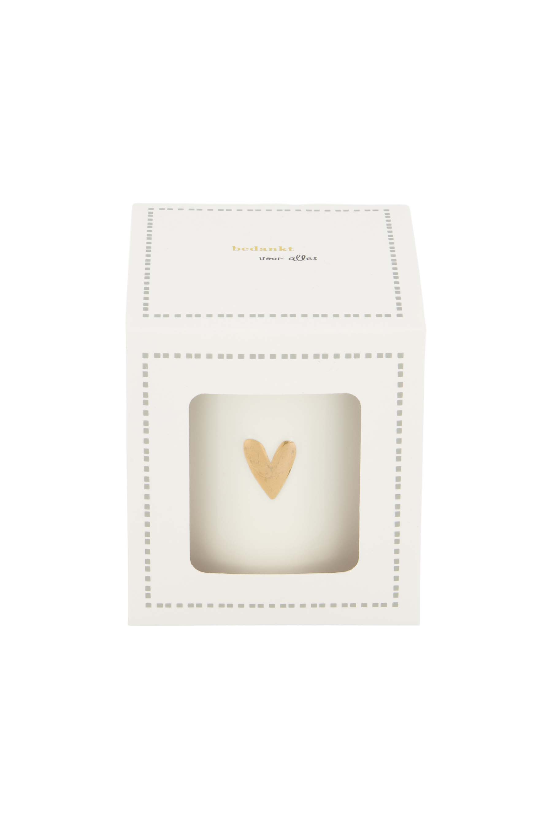 ZUSSS Keramische geurkaars Bedankt geschenkdoos - Oosterlinck Home