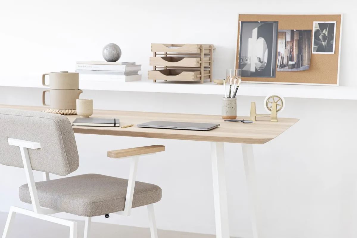 Studio Henk New Classic tafel - zwart onderstel - rechthoekig - alle formaten - Oosterlinck