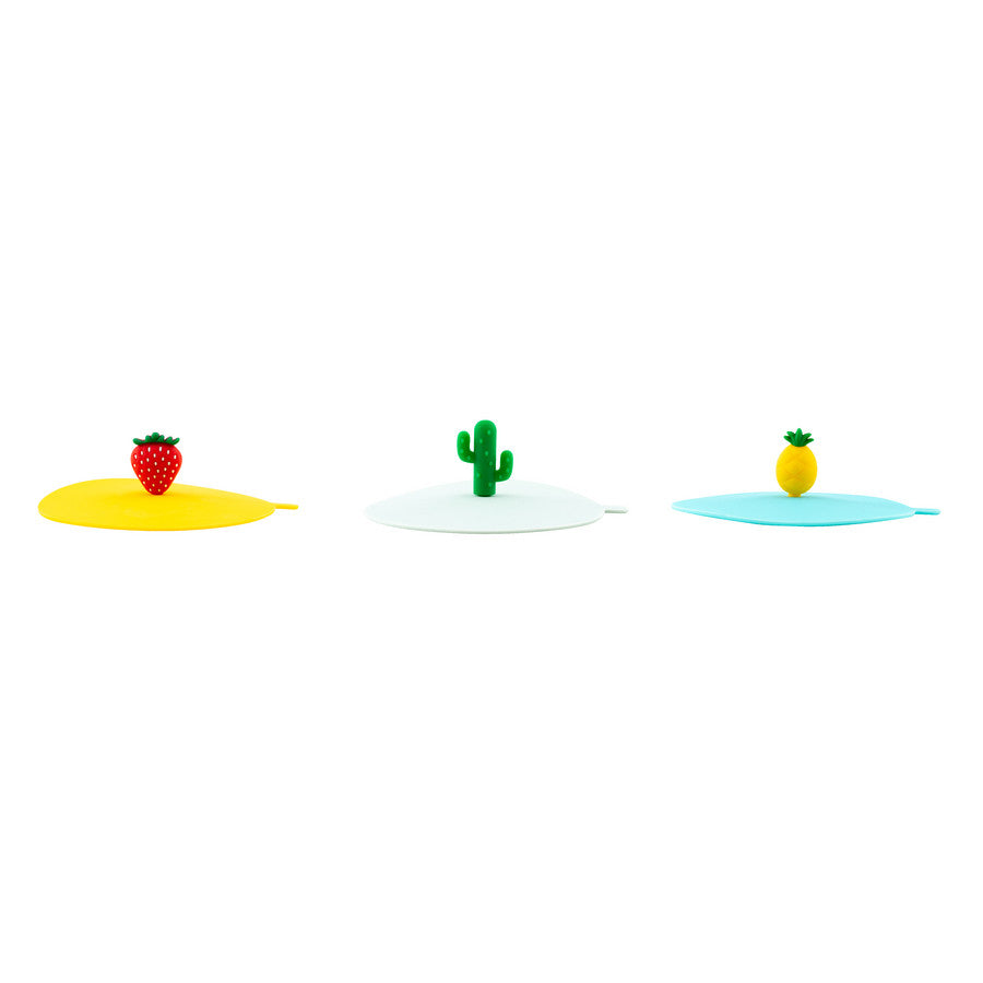 DOTZ DEKSEL UIT SILICONE CACTUS, ANANAS OF AARDBEI - Oosterlinck