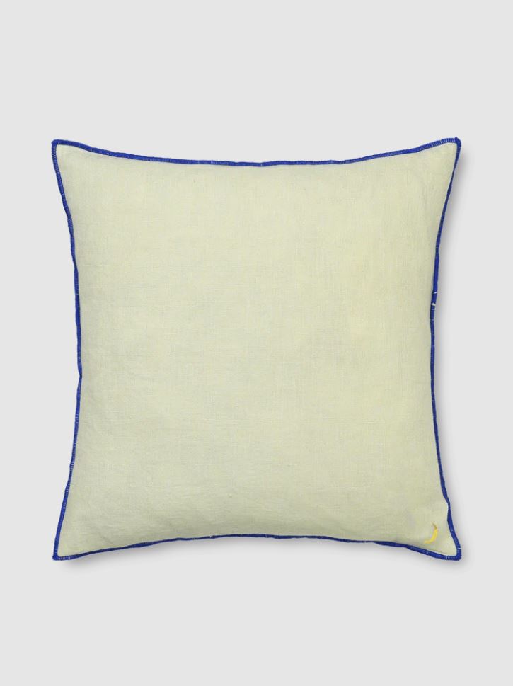 Ferm Living contrast linen cushion - verschillende kleuren - Oosterlinck