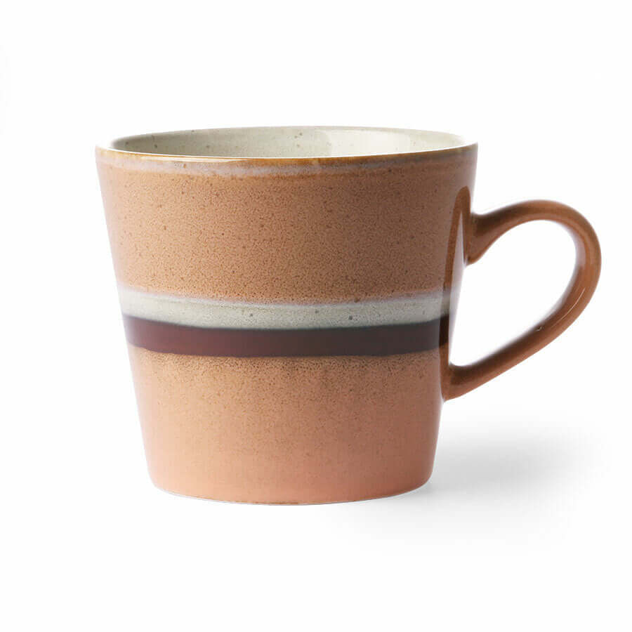 HK Living 70s ceramics cappuccino mug - Oosterlinck Home