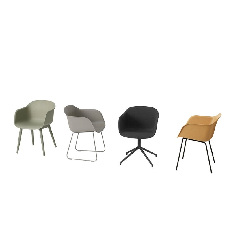 Muuto Fiber Armchair - Sled Base - Oosterlinck