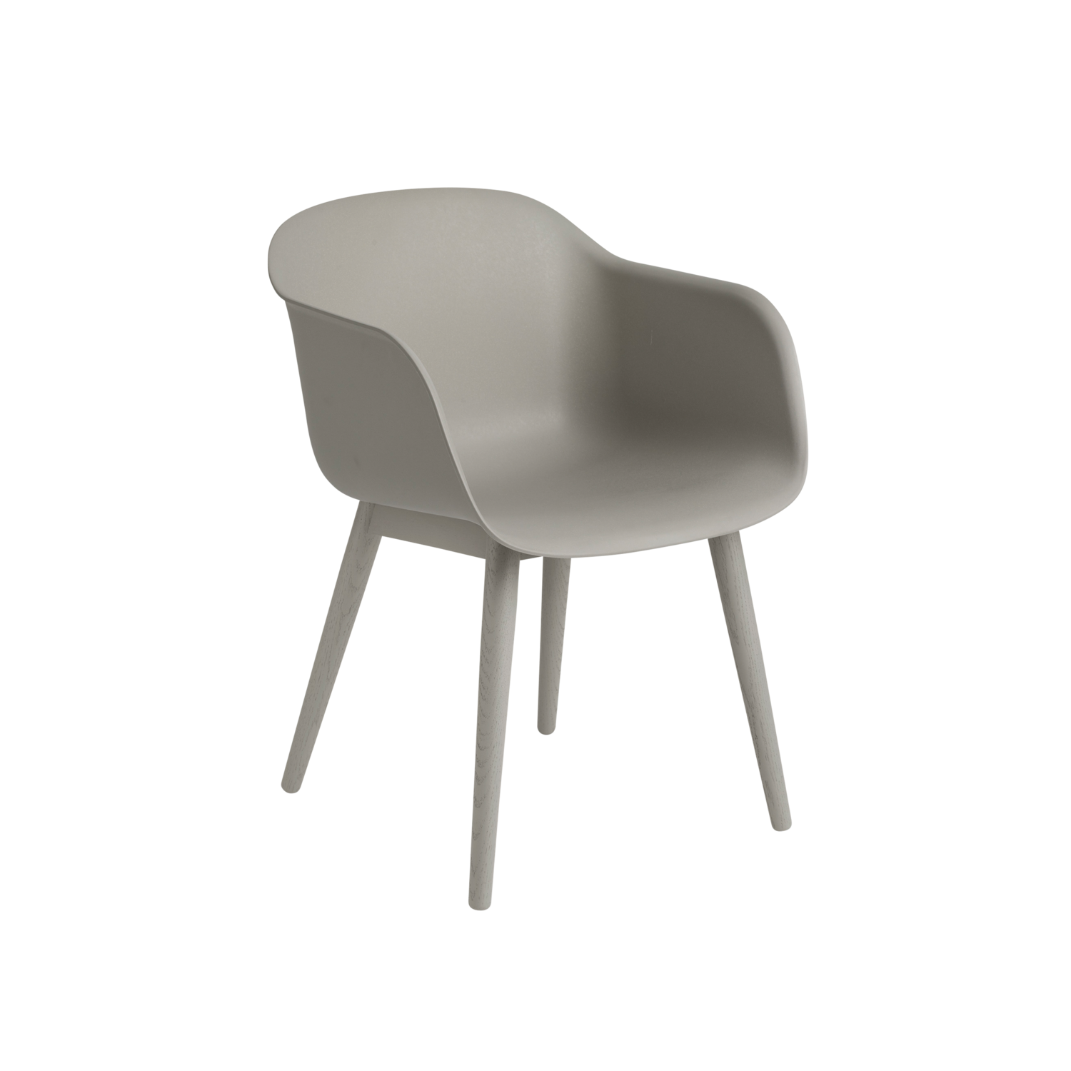 Muuto Fiber Armchair - Wood Base - Oosterlinck