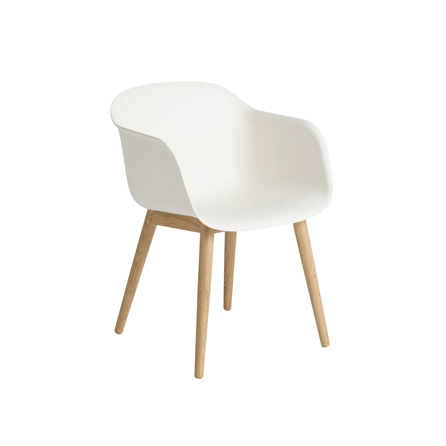 Muuto Fiber Armchair - Wood Base - Oosterlinck