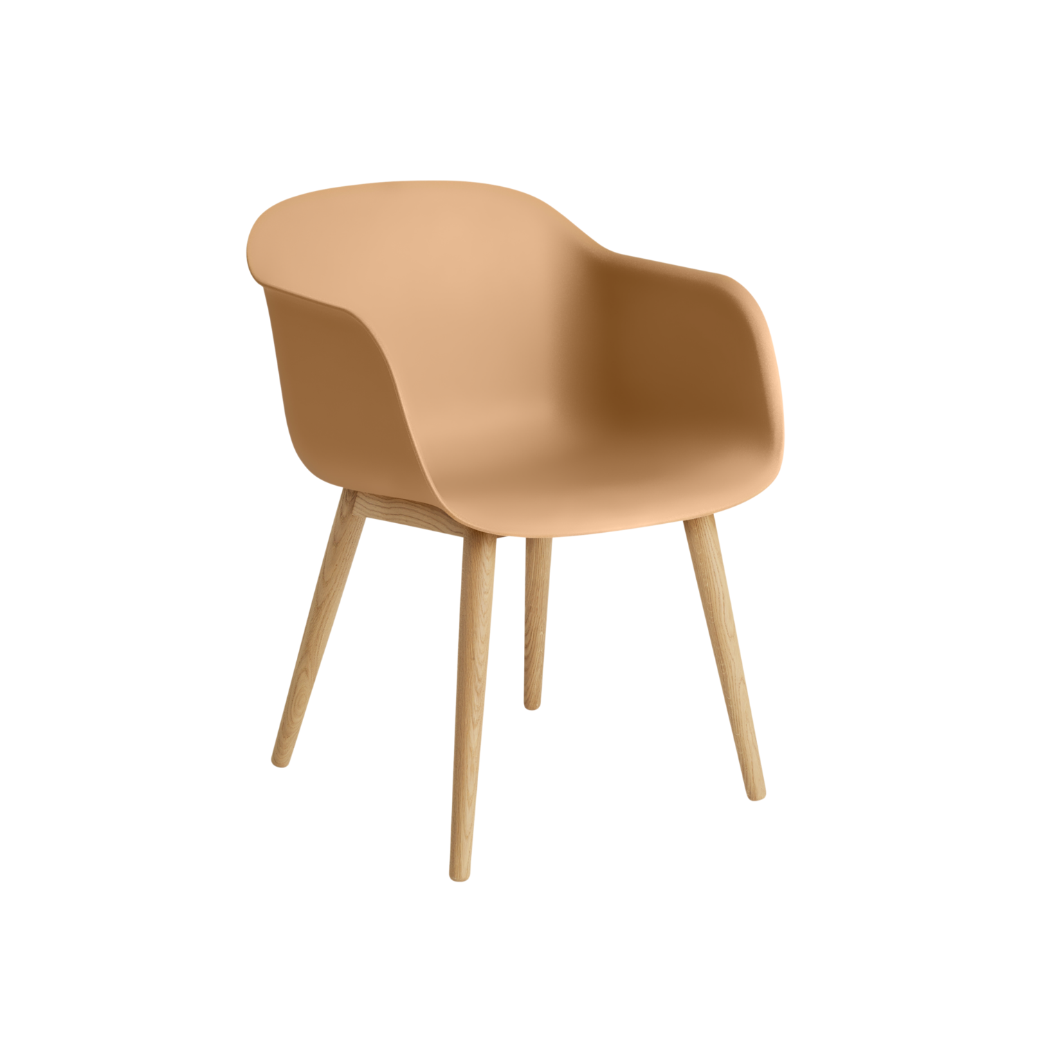 Muuto Fiber Armchair - Wood Base - Oosterlinck