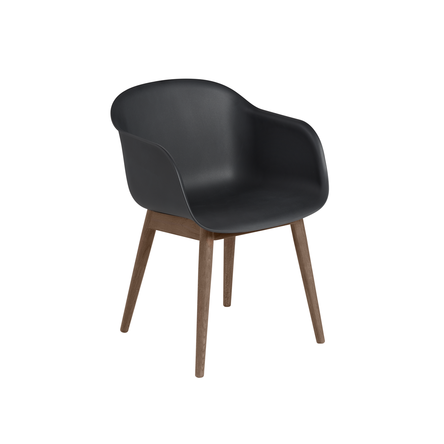 Muuto Fiber Armchair - Wood Base - Oosterlinck