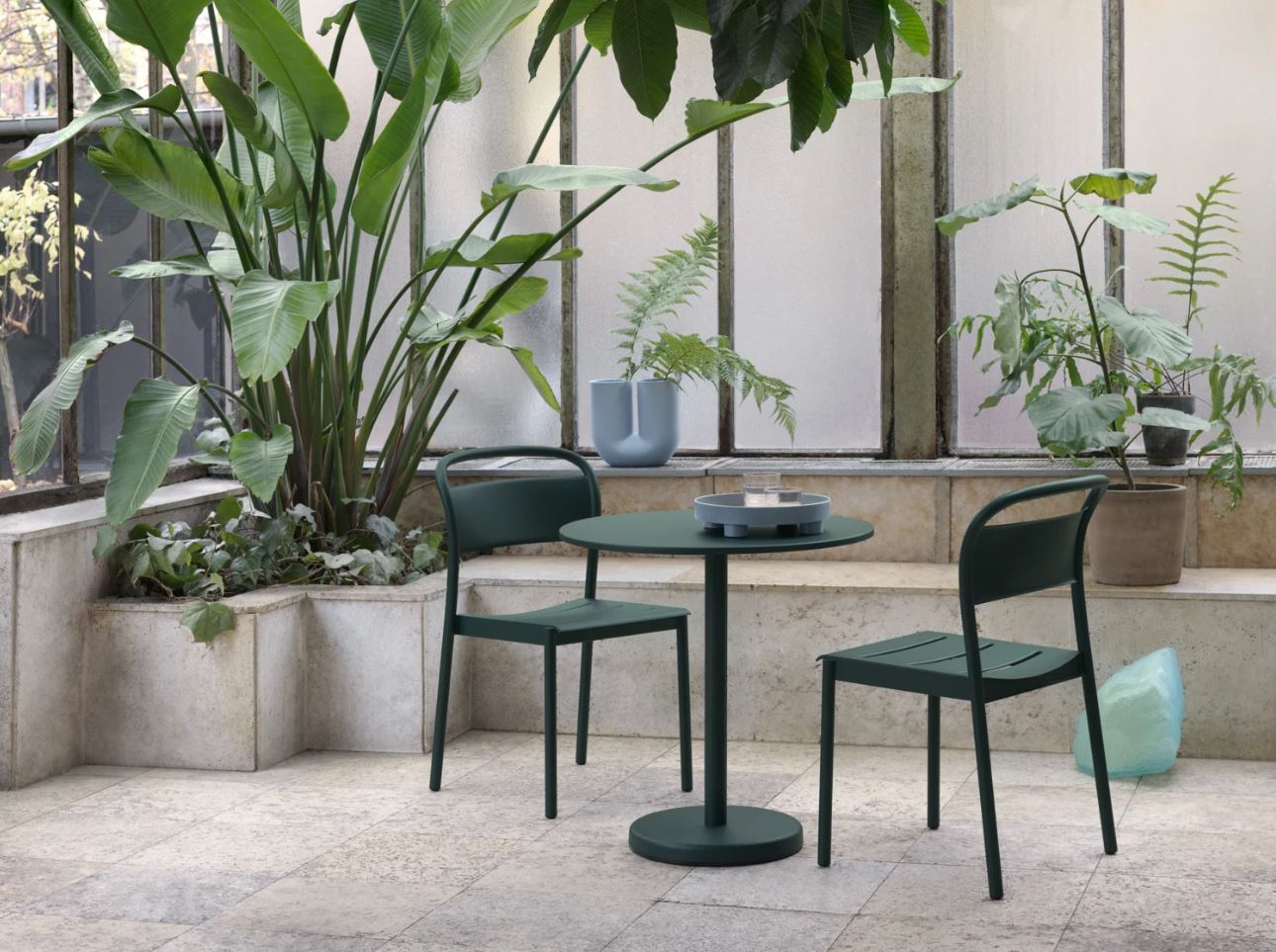 Muuto Linear Outdoor Side Chair - verschillende kleuren - Oosterlinck