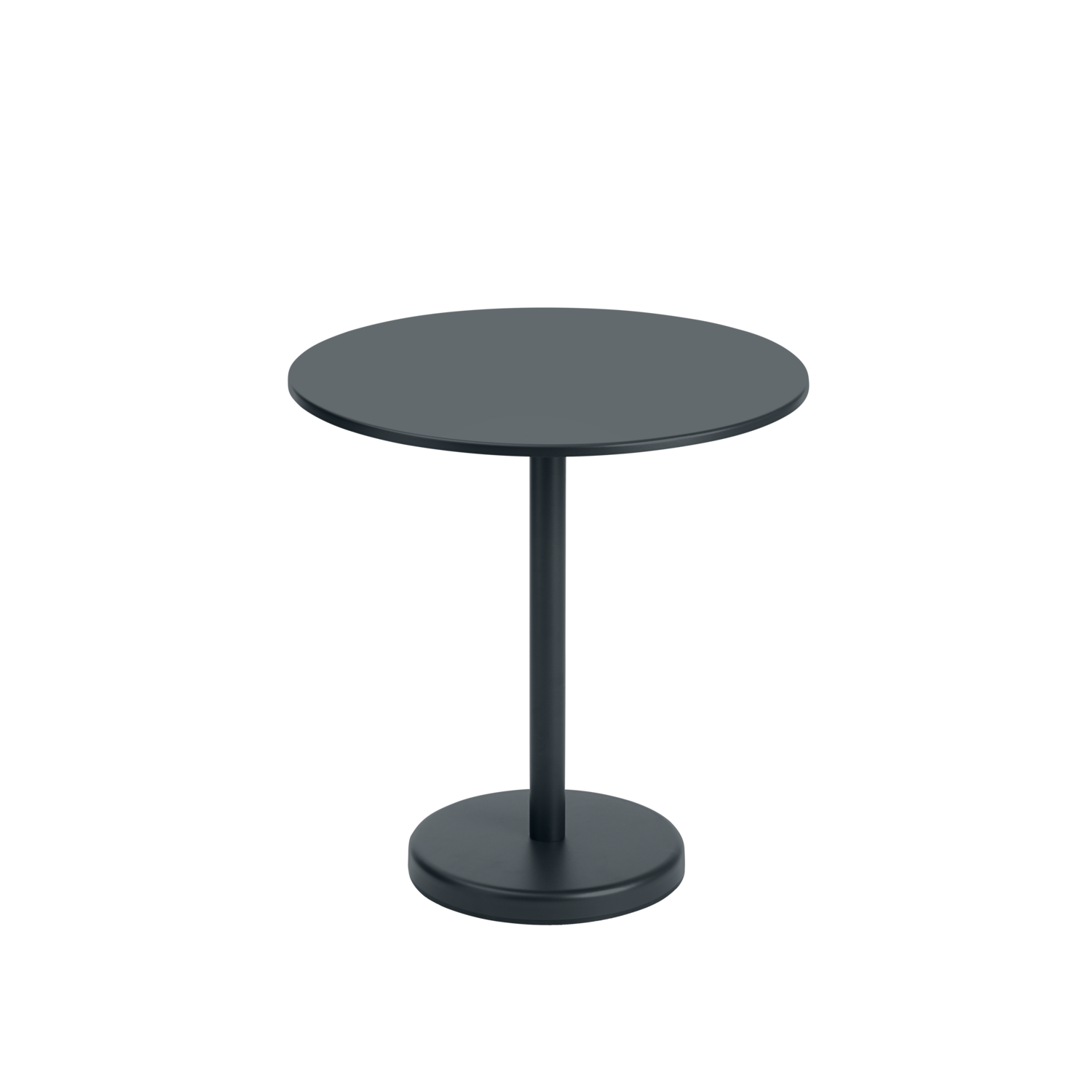 Muuto Linear Steel Café Table Rond - Small - verschillende kleuren - Oosterlinck
