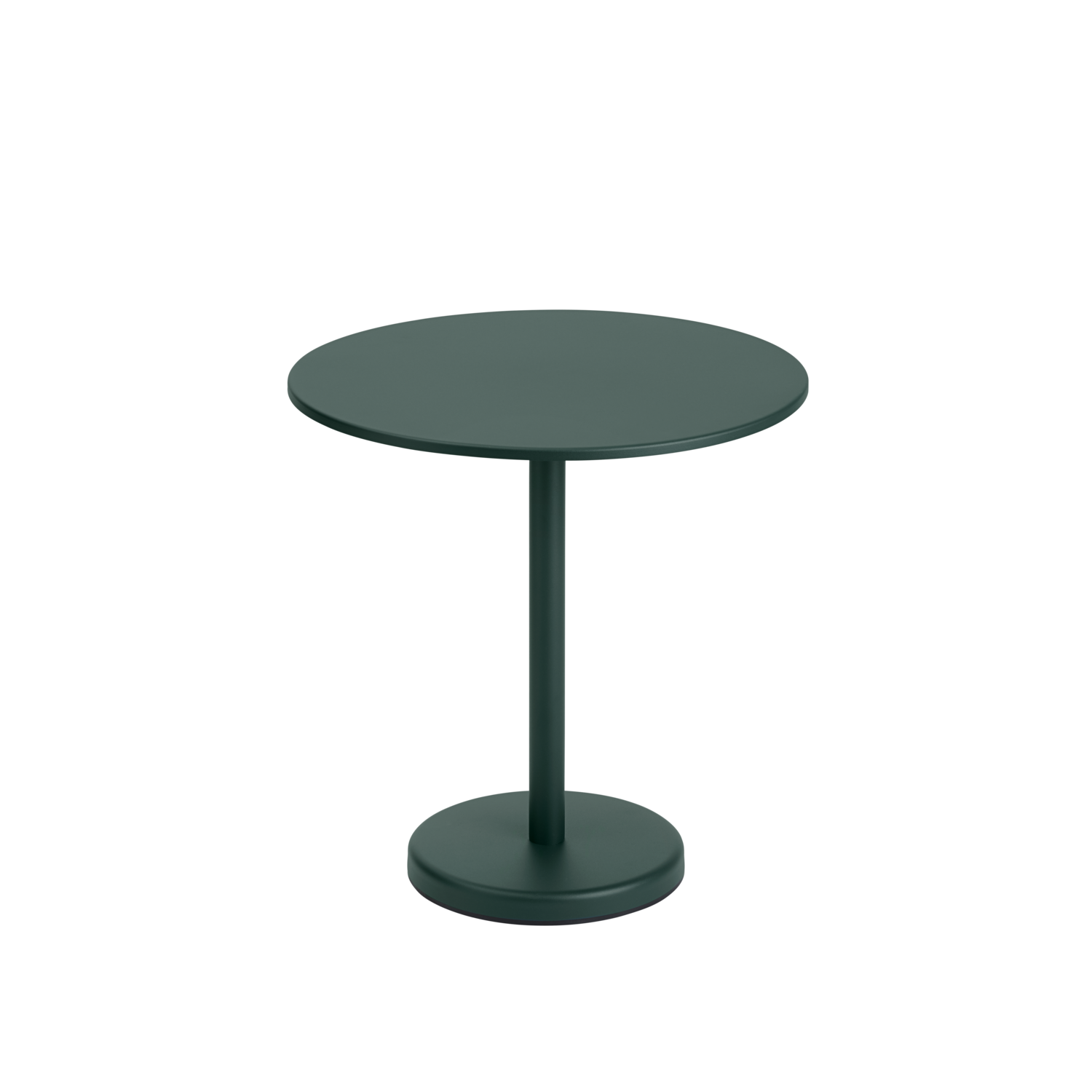 Muuto Linear Steel Café Table Rond - Small - verschillende kleuren - Oosterlinck