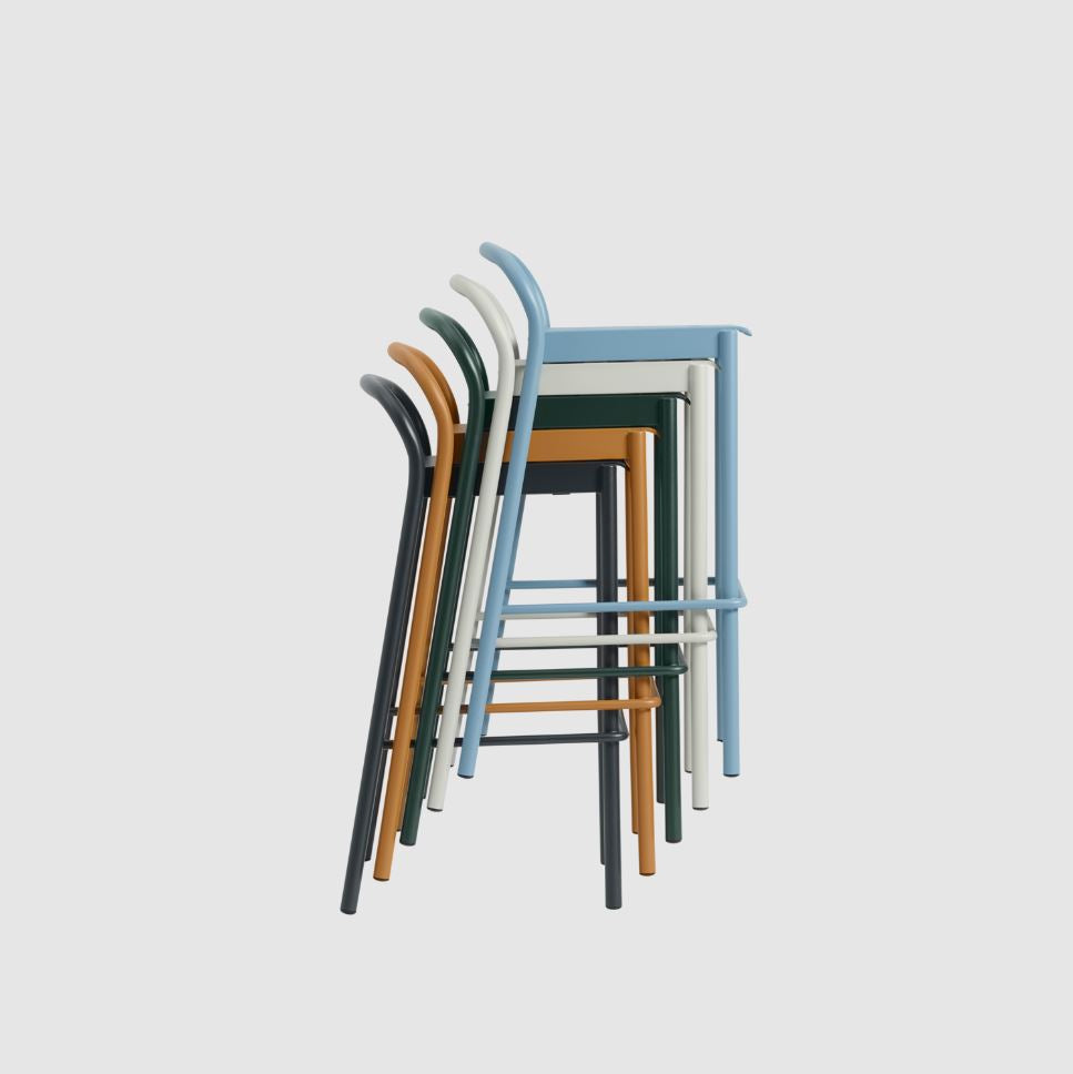 Muuto Linear Steel Counter Stool - verschillende varianten - Oosterlinck