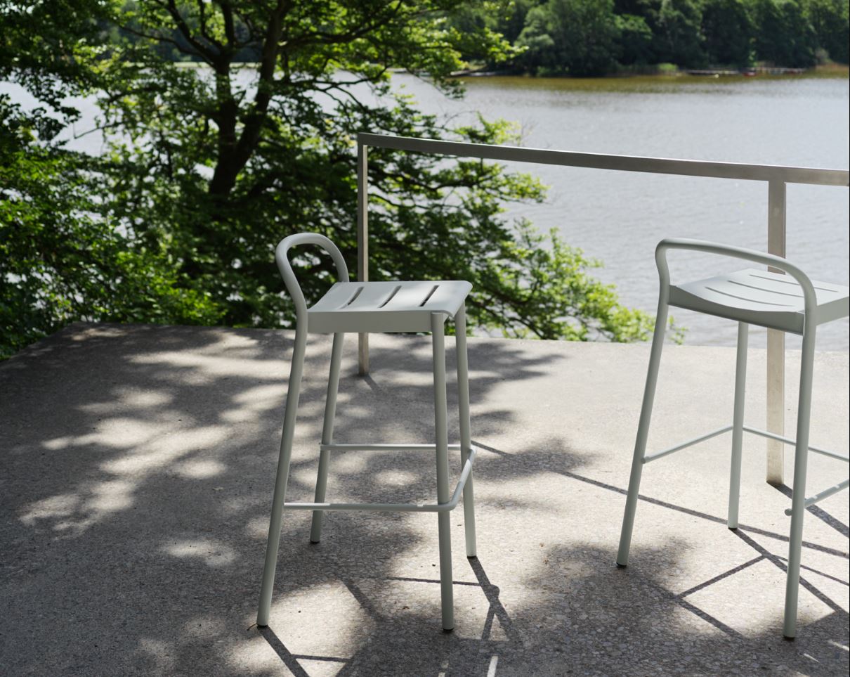 Muuto Linear Steel Counter Stool - verschillende varianten - Oosterlinck