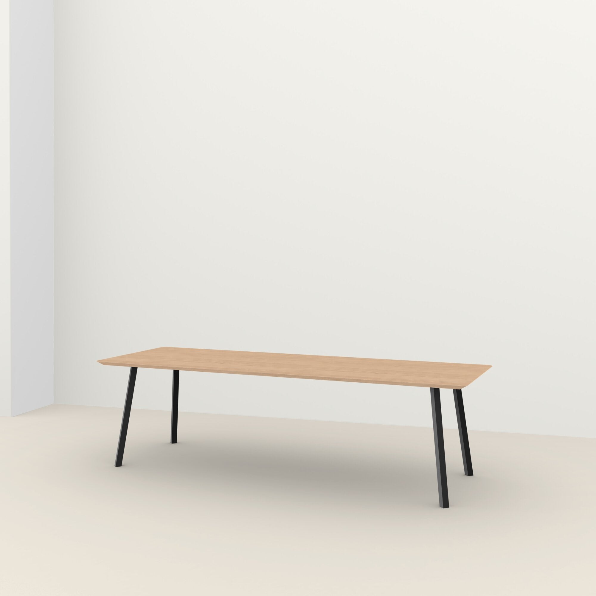 Studio Henk New Classic tafel - zwart onderstel - rechthoekig - alle formaten - Oosterlinck
