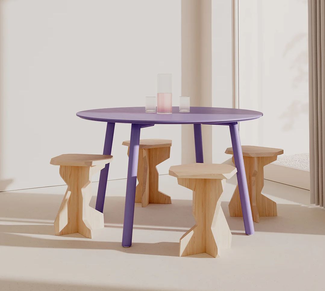 OUT Meyer Color Table Rond ⌀115cm - Verschillende Kleuren - Oosterlinck