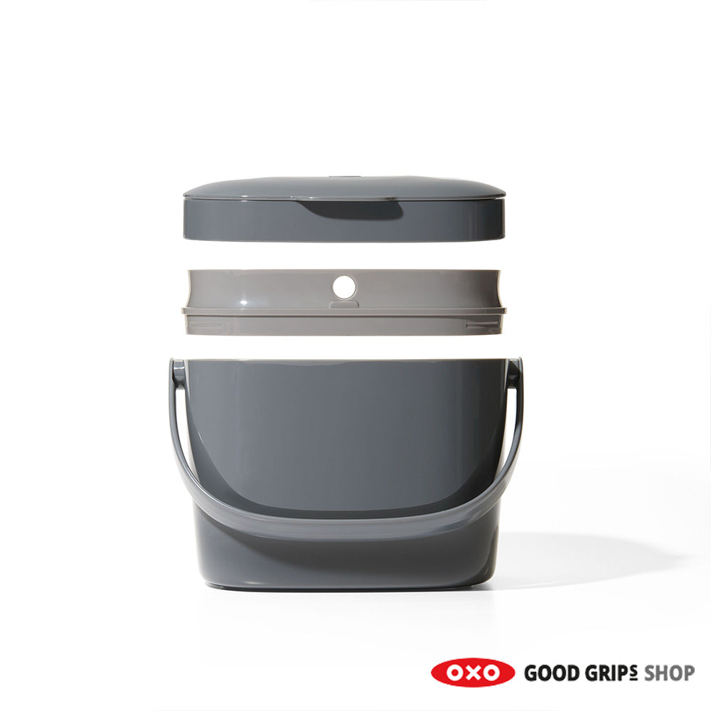 OXO Compostemmer Grijs - 2 varianten - Oosterlinck