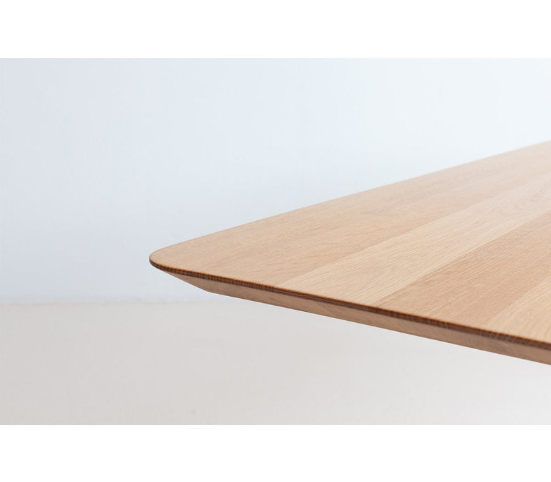 Studio Henk New Classic tafel - zwart onderstel - rechthoekig - alle formaten - Oosterlinck
