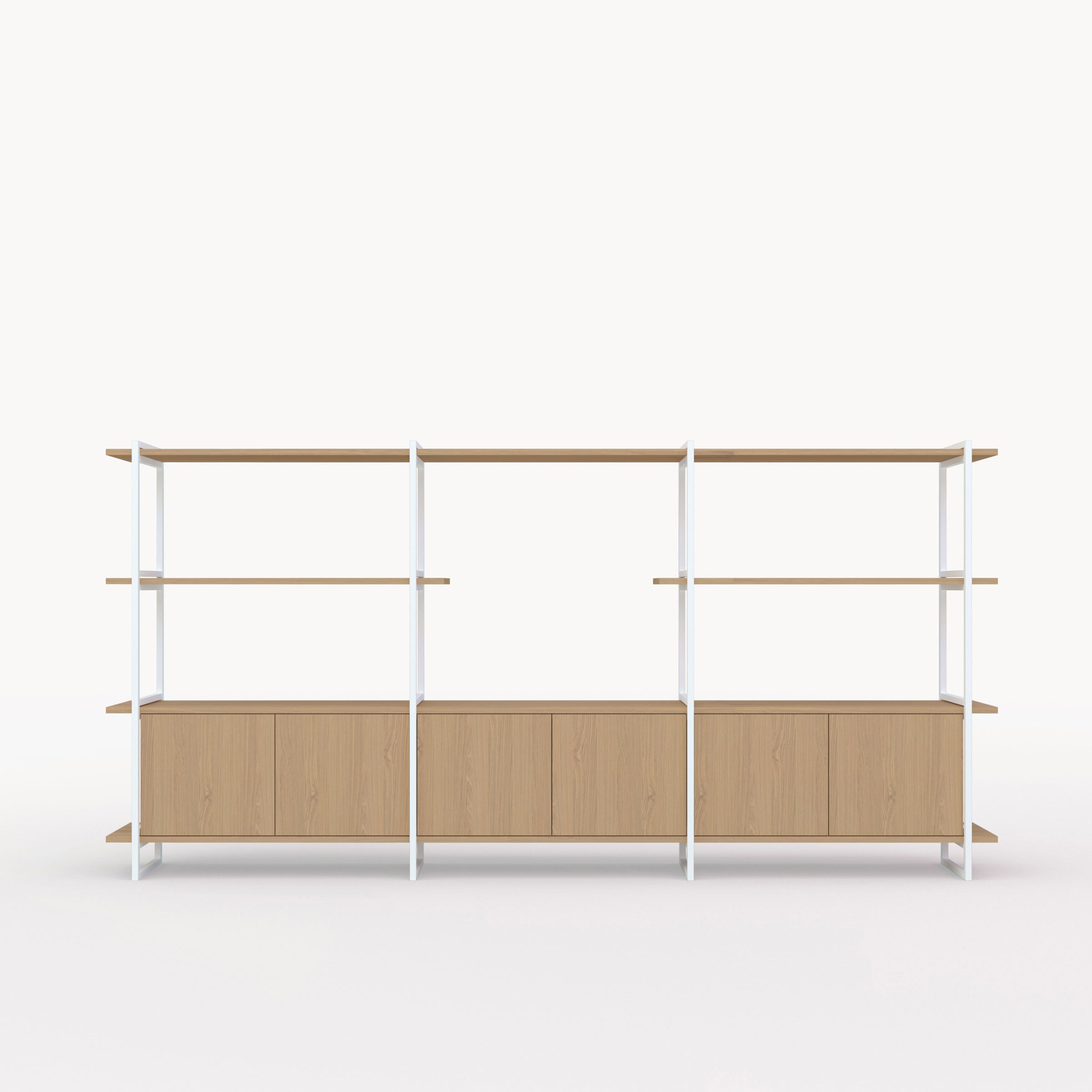 Studio Henk Modular Cabinet MC-4L - wit frame - verschillende breedtes - Oosterlinck