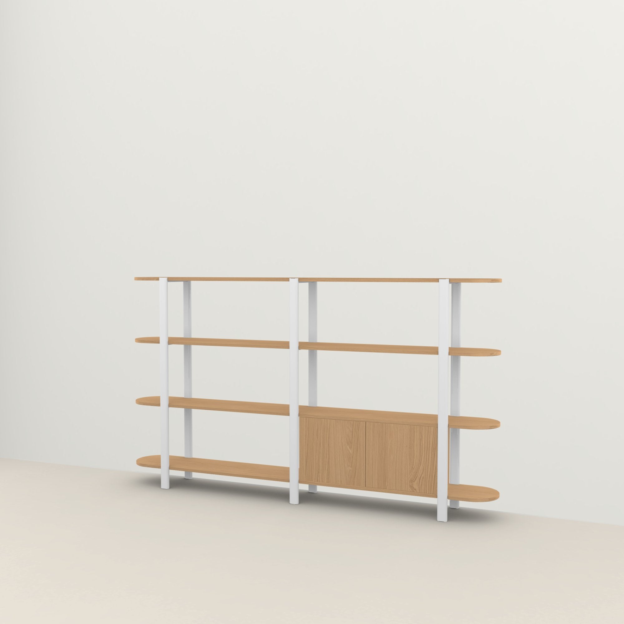 Studio Henk Oblique Cabinet - wit frame - verschillende varianten - Oosterlinck