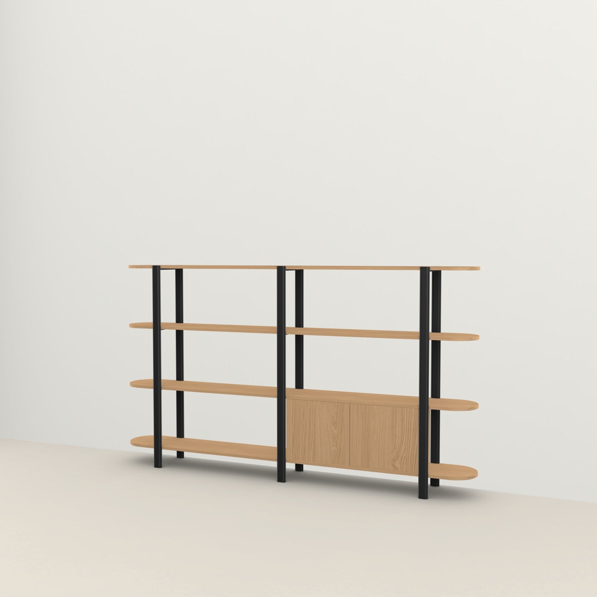 Studio Henk Oblique Cabinet - zwart frame - verschillende varianten - Oosterlinck