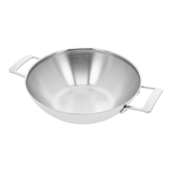 Demeyere Industry Wok 30cm met 2 grepen - Oosterlinck Home