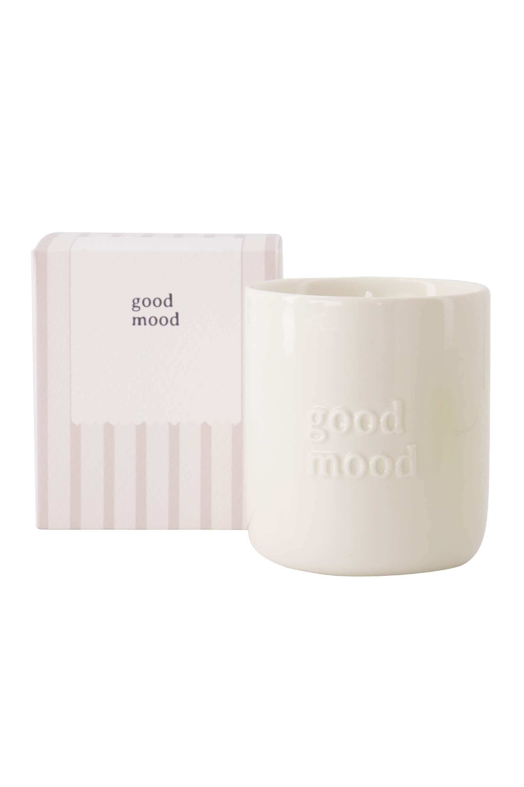 Zusss  Keramische geurkaars "good mood" in geschenkdoosje - Oosterlinck Home