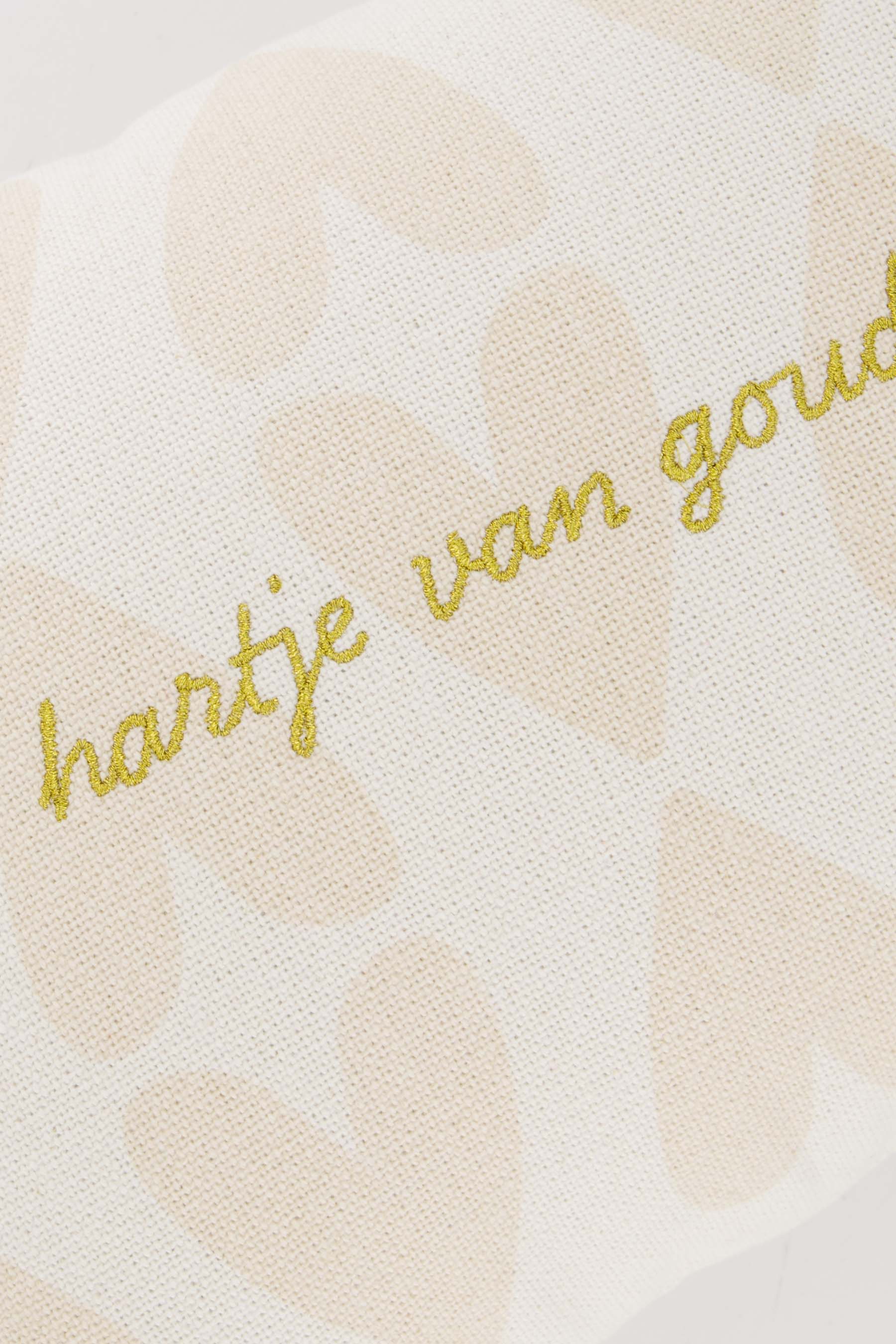 Zusss  Kussen Hartje van goud