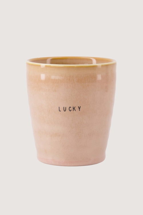 Zusss  Koffiemok Lucky rozig - Oosterlinck Home