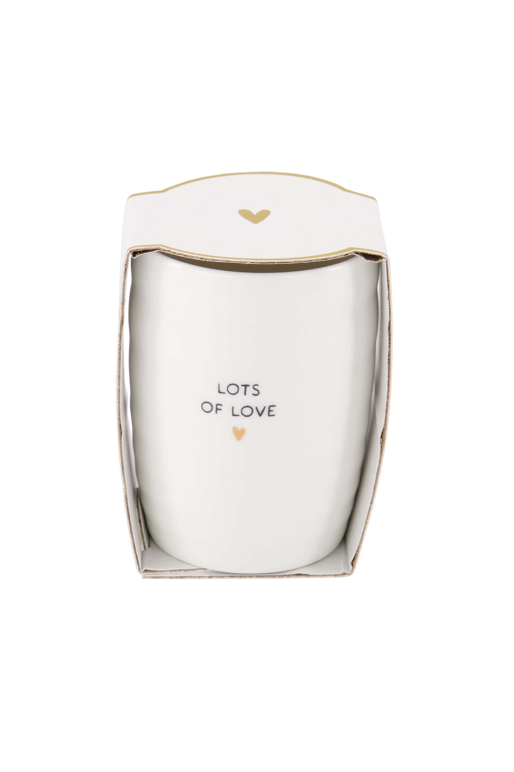 Zusss  Koffiemok met wikkel "lots of love"
