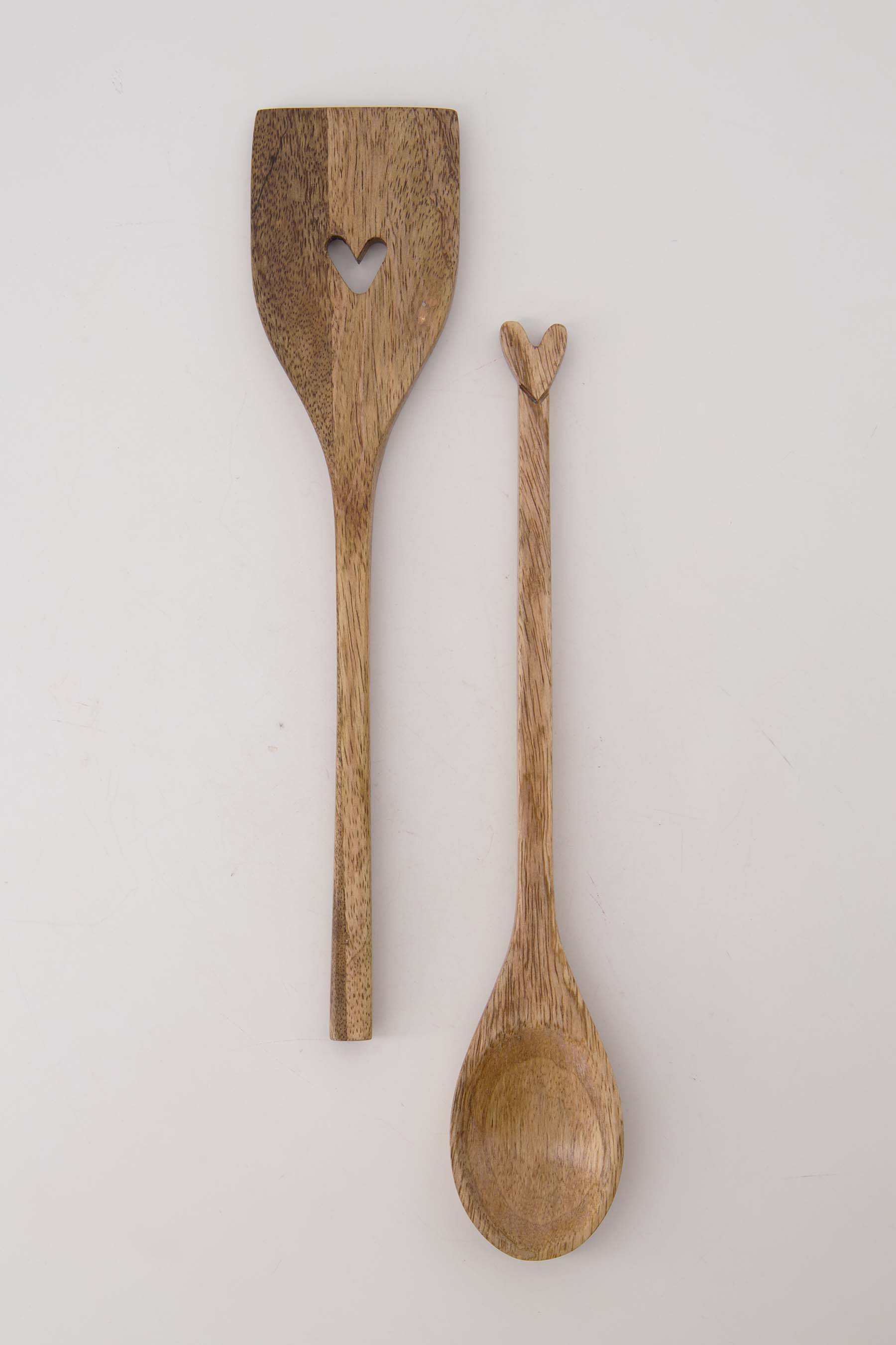 Zusss  Lepel of spatel hout hartje - Oosterlinck Home