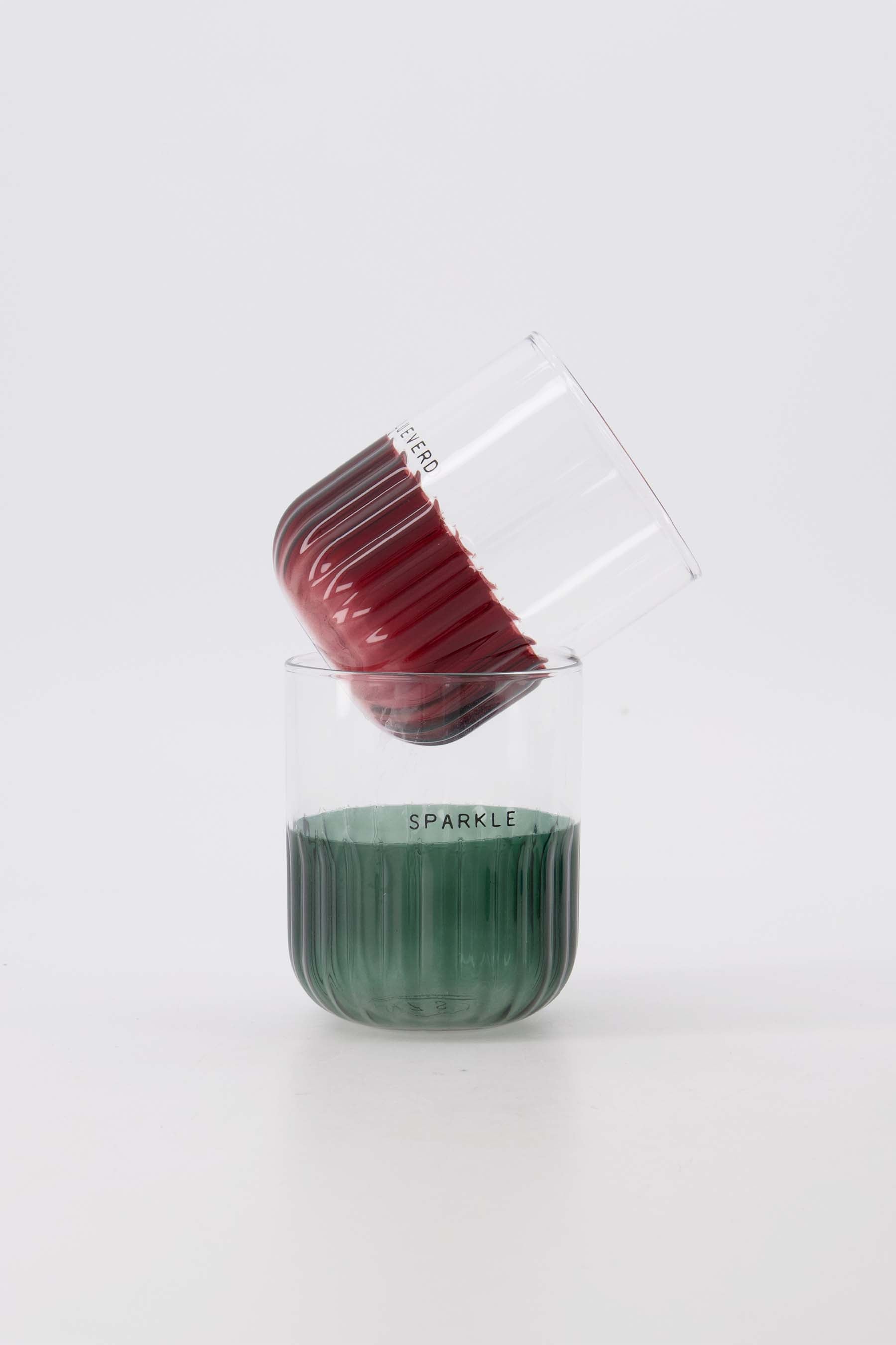 Zusss  Drinkglas gekleurd: Lieverd / Sparkle - Oosterlinck Home