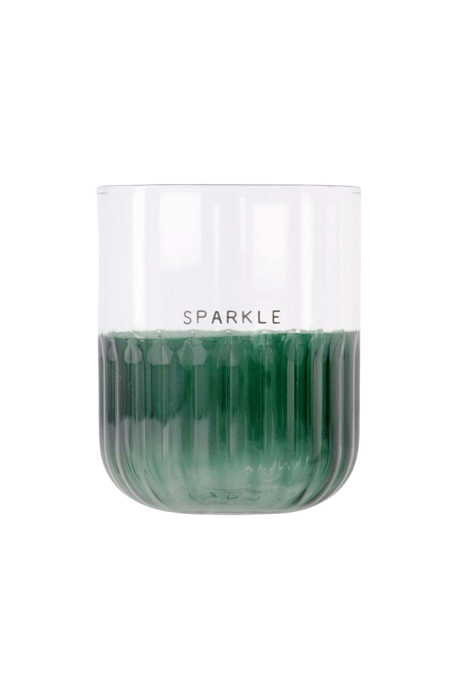 Zusss  Drinkglas gekleurd: Lieverd / Sparkle - Oosterlinck Home