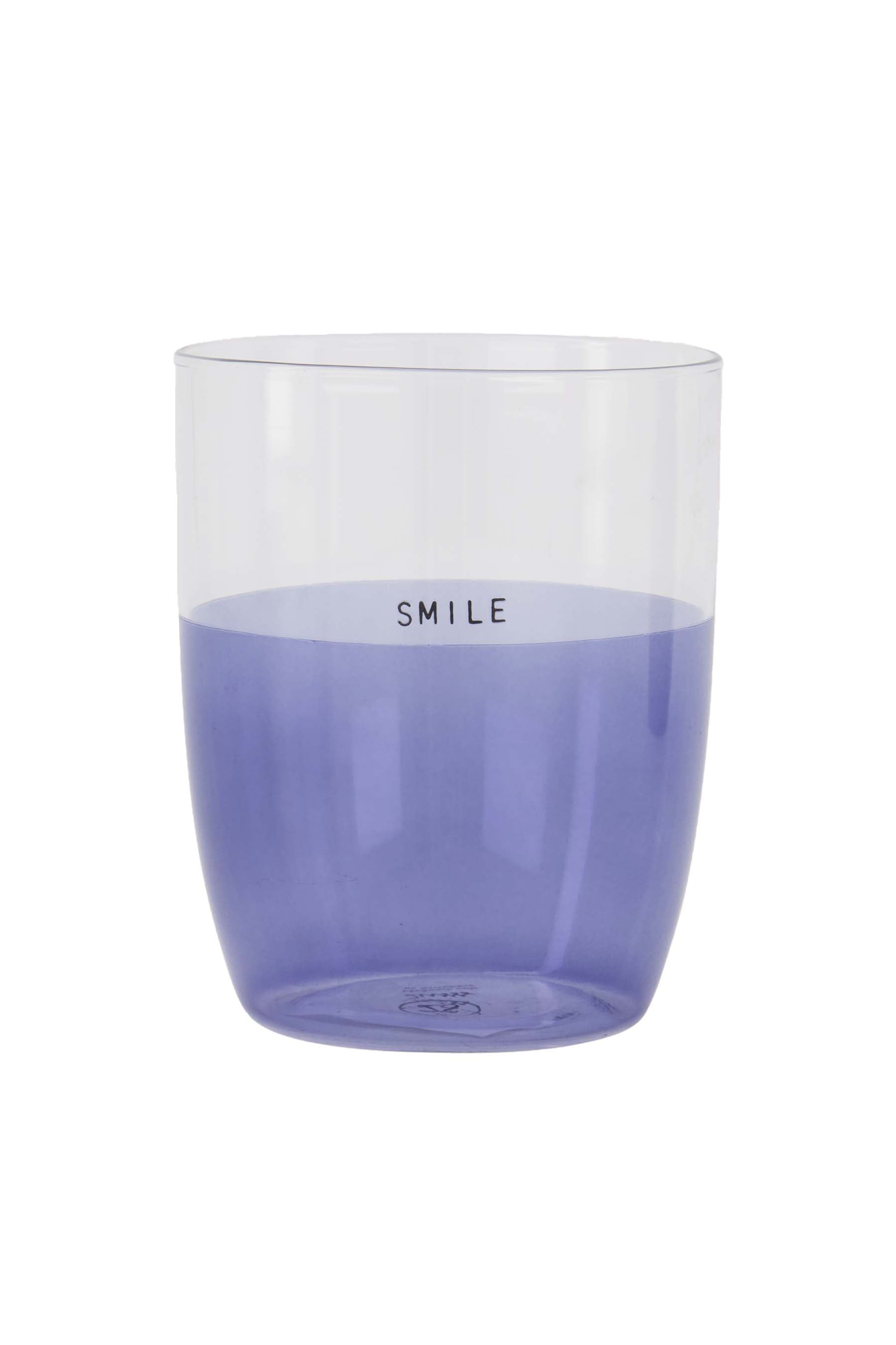 Zusss  Drinkglas gekleurd Smile
