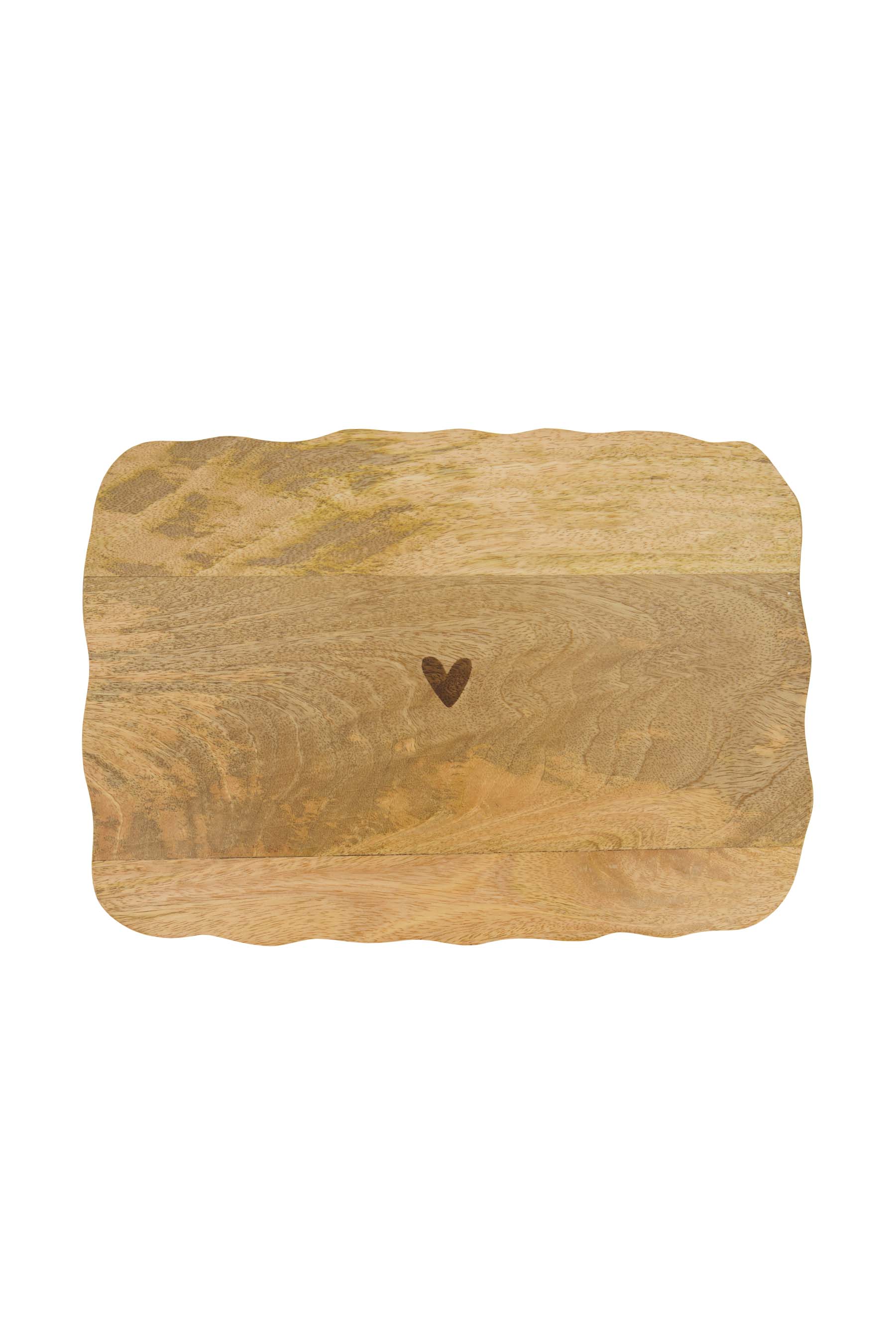 ZUSSS  Dienblad hout hartje - Oosterlinck Home