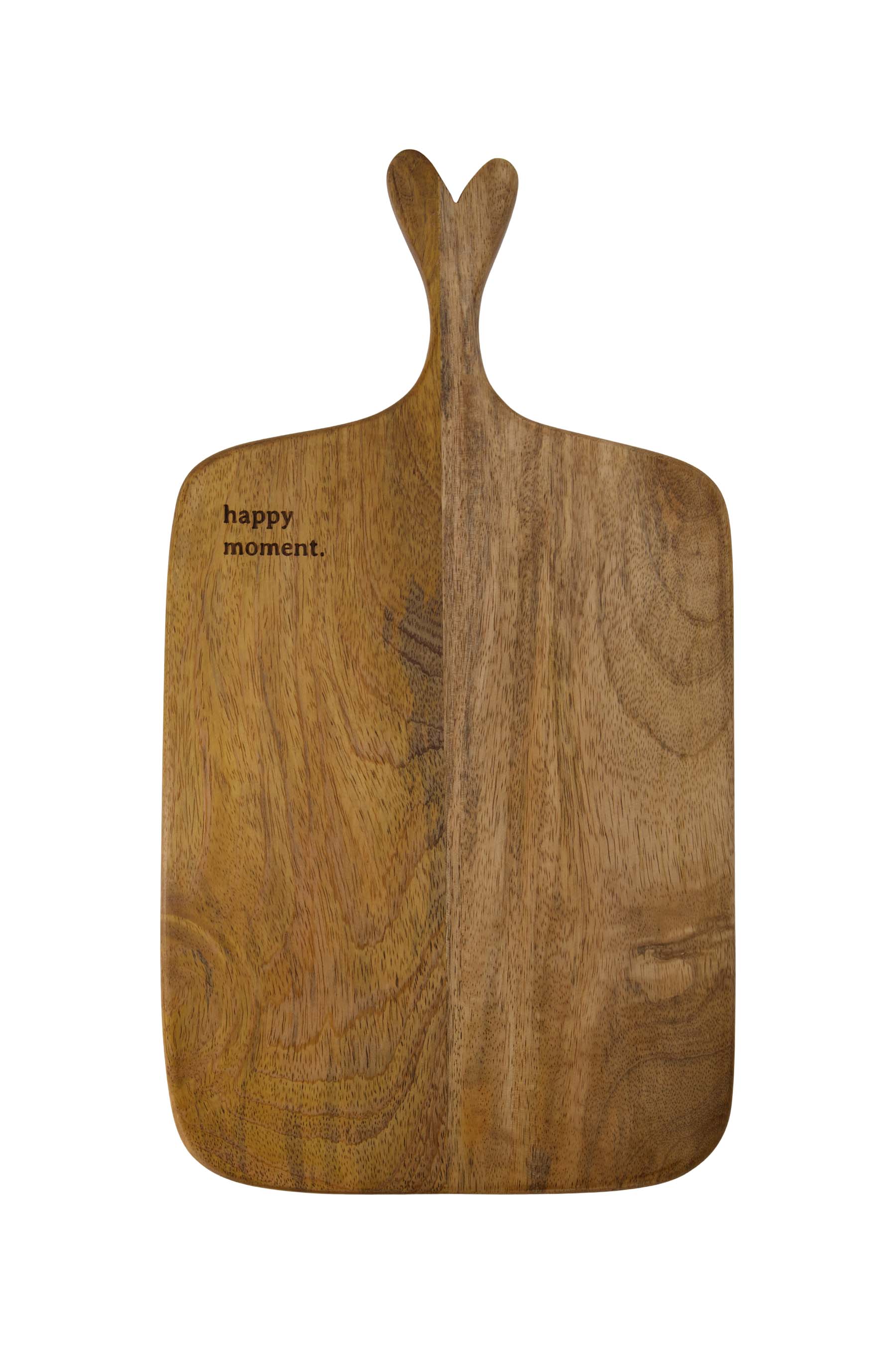 Zusss  Borrelplank mangohout Happy moment - Oosterlinck Home