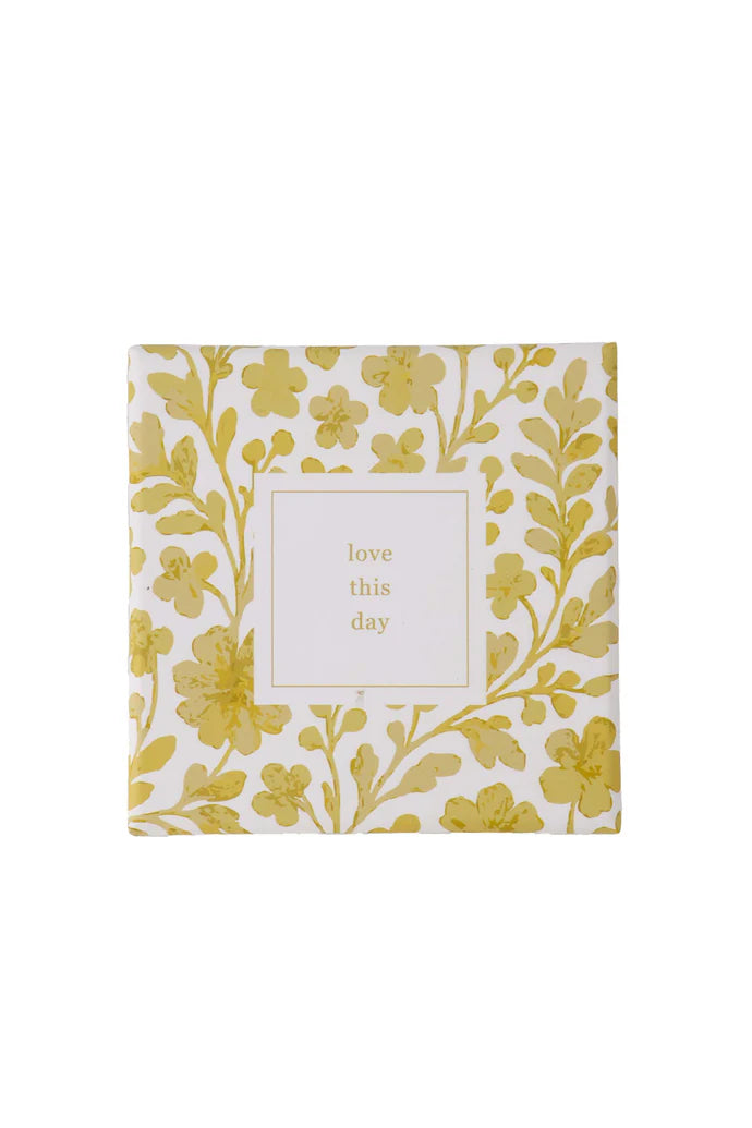 Zusss  Glasonderzetters Love this day / set van 6 coasters