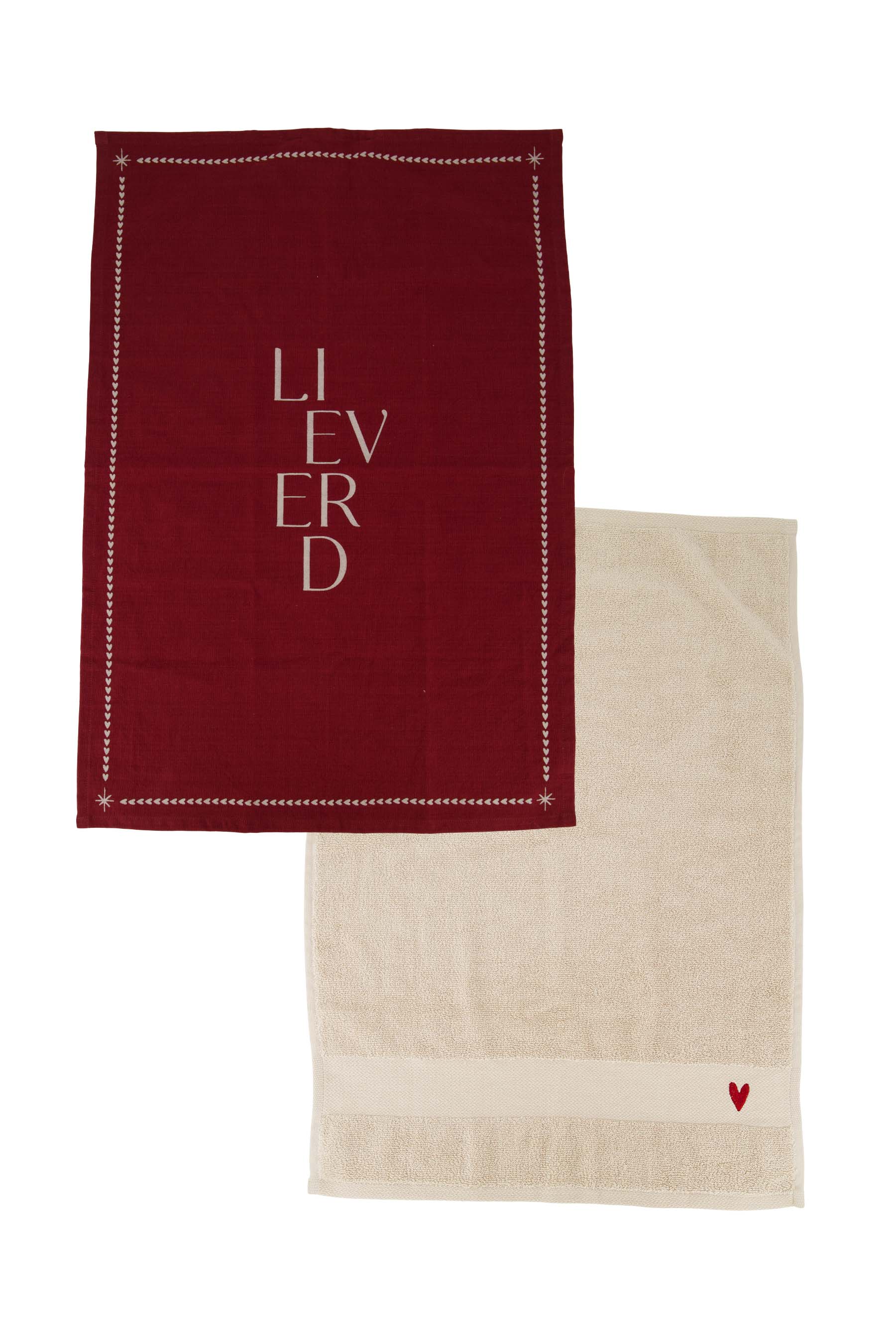 Zusss  Handdoeken 'Lieverd'