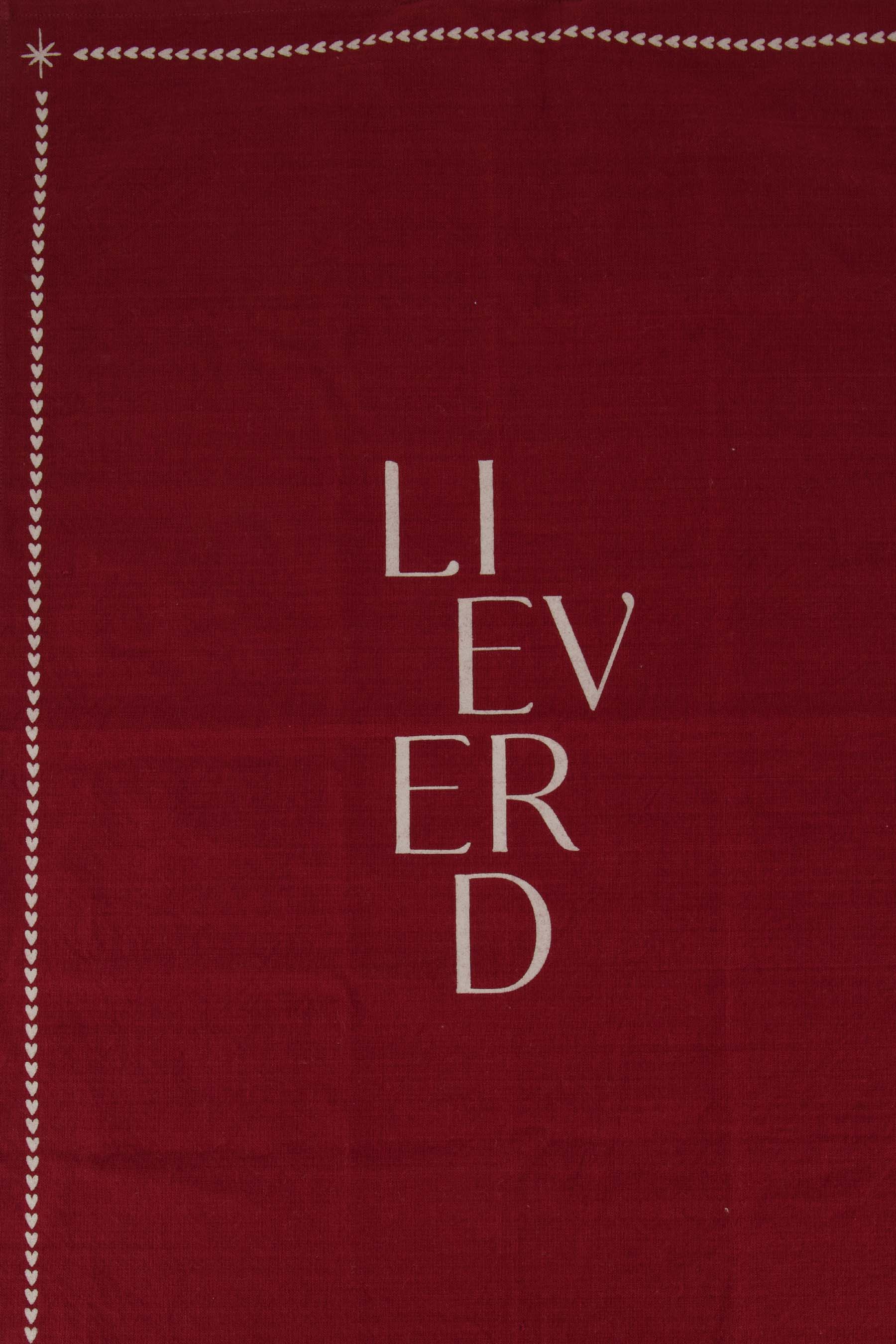 Zusss  Handdoeken 'Lieverd'