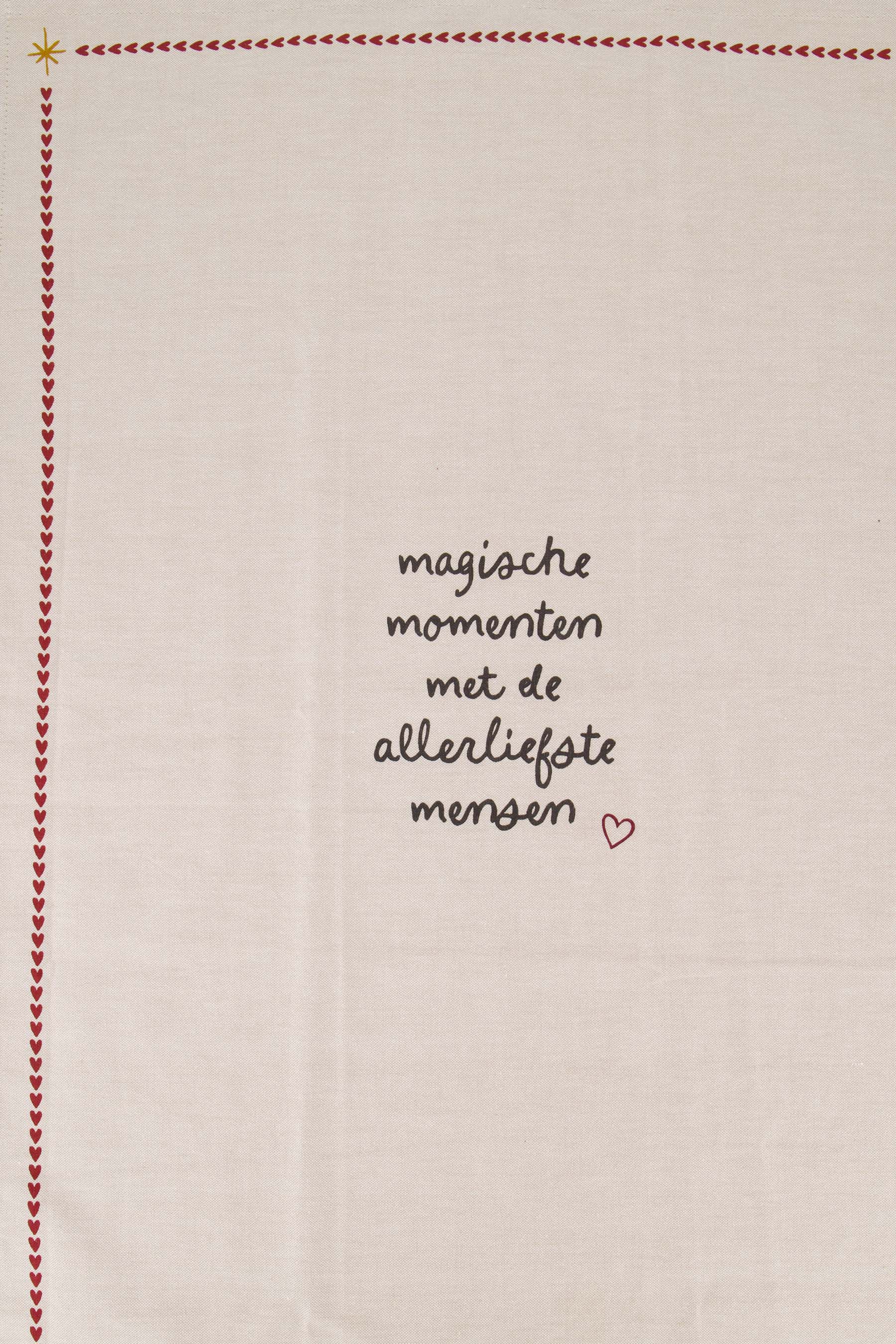 Zusss  Handdoeken 'Magische momenten met de allerliefste mensen'