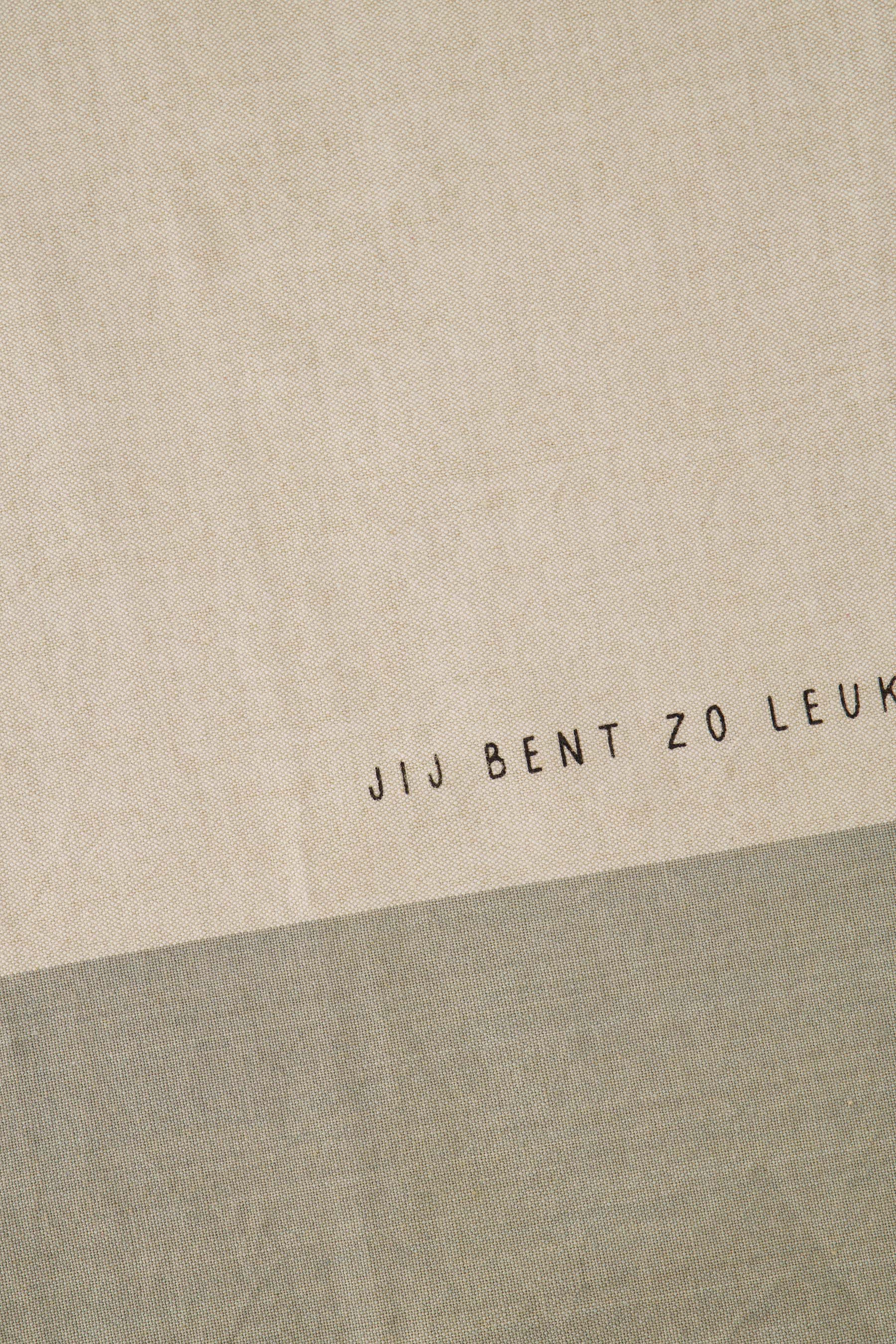 Zusss  Handdoeken 'Jij bent zo leuk' keukenset grafisch patroon