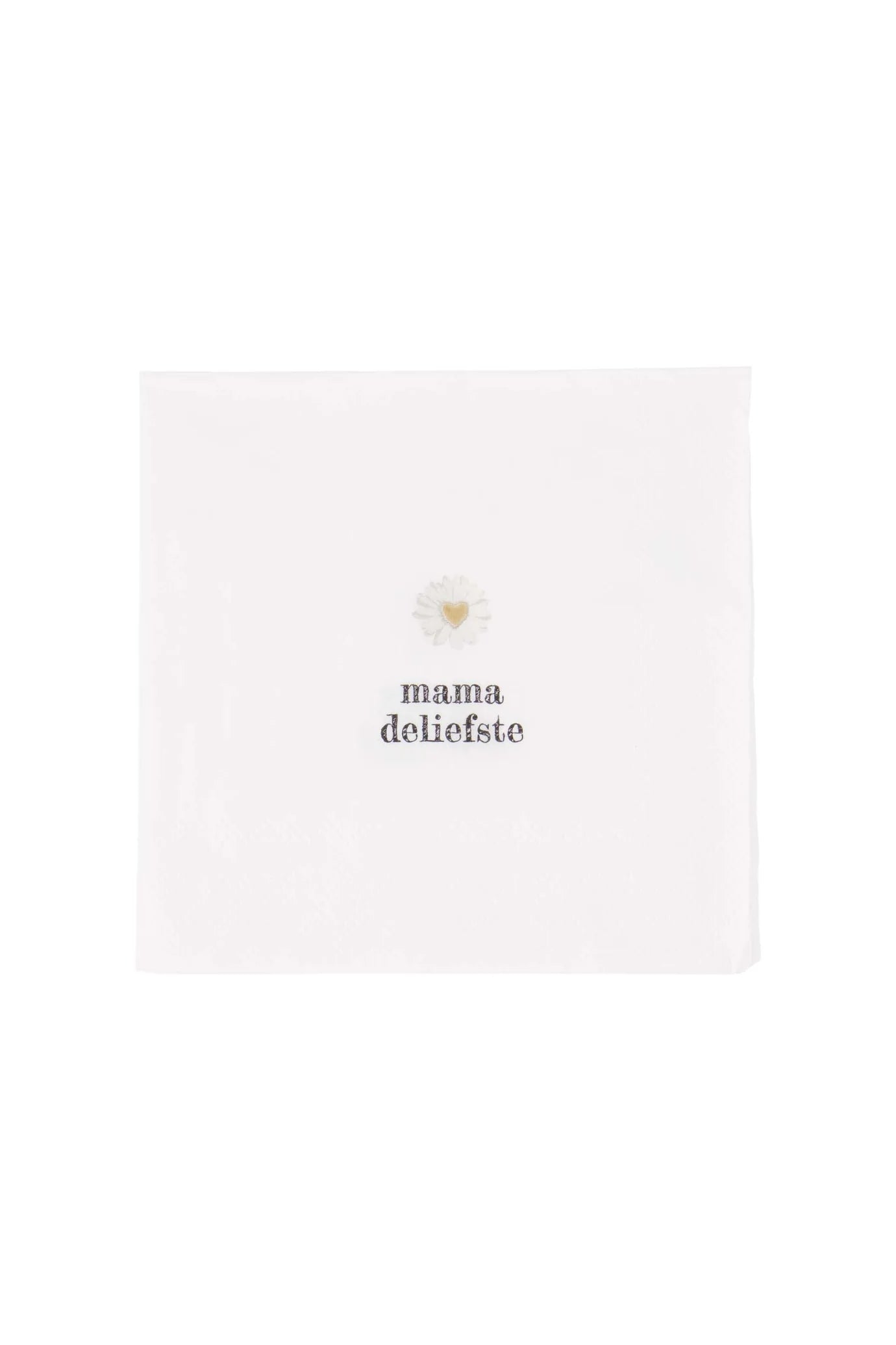 Zusss  Servetten vierkant - mama de liefste - - Oosterlinck Home
