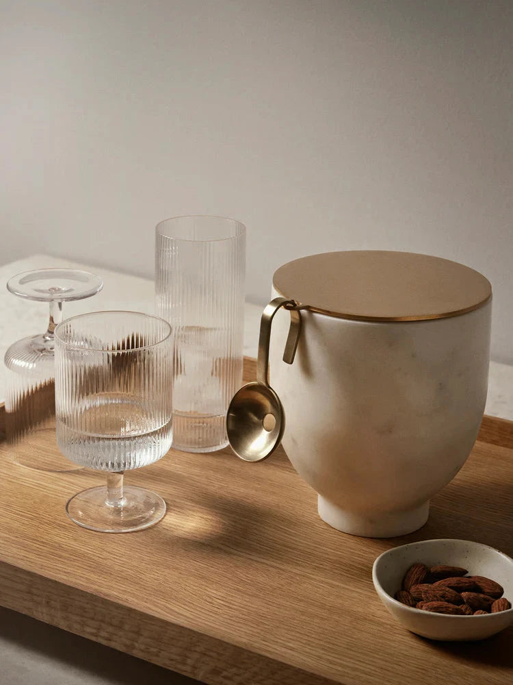 Ferm Living Ripple wijnglazen - set van 2 - Oosterlinck