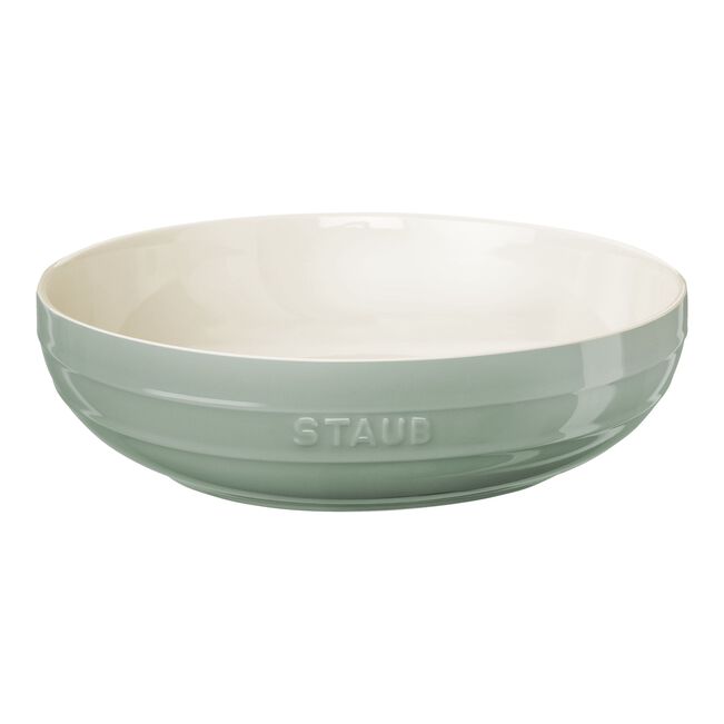 Staub Céramique serveerkom 28cm eucalyptus