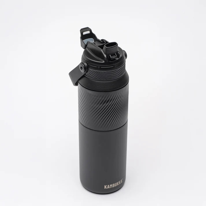 Kambukka Waterfles Dupla Black Raven insulated 1000ml