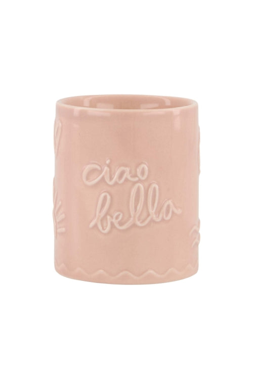 ZUSSS  Buitenkaars Ciao bella - wit of roze - Oosterlinck