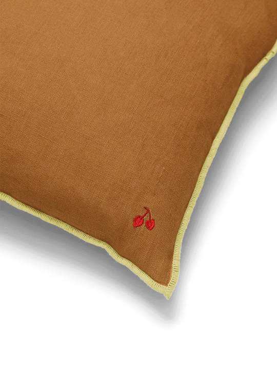 Ferm Living  Contrast Linen Cushion - Oosterlinck