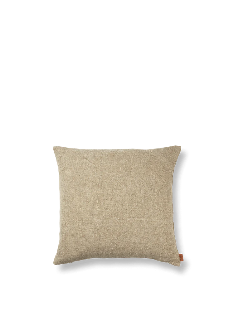 Ferm Living  Heavy Linen Naturel Cushion - Oosterlinck