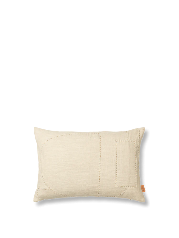 Ferm Living - Darn Cushion 60 X 40cm - Oosterlinck