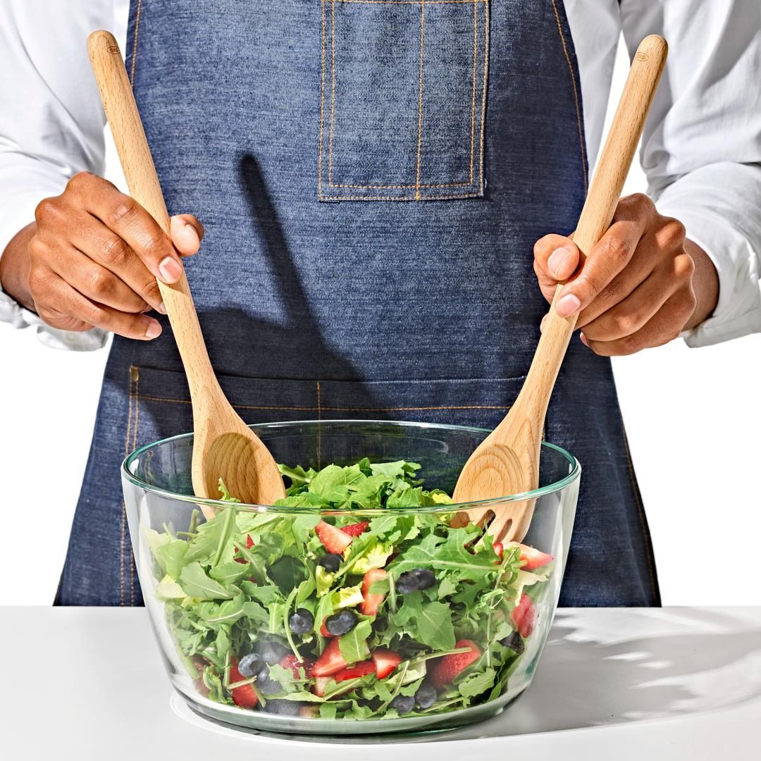 OXO  Saladebestek Good Grips beukenhout
