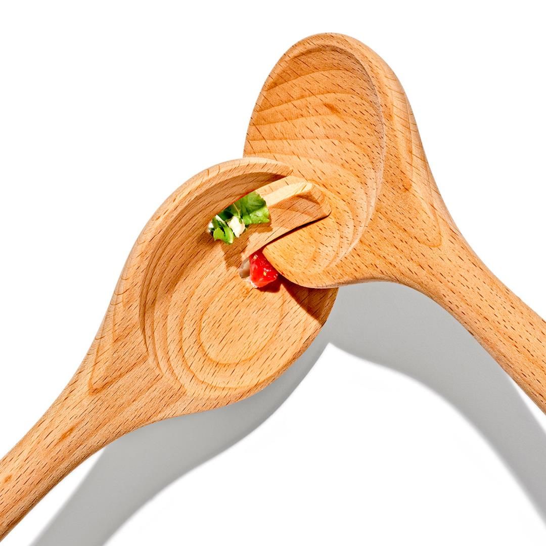 OXO  Saladebestek Good Grips beukenhout