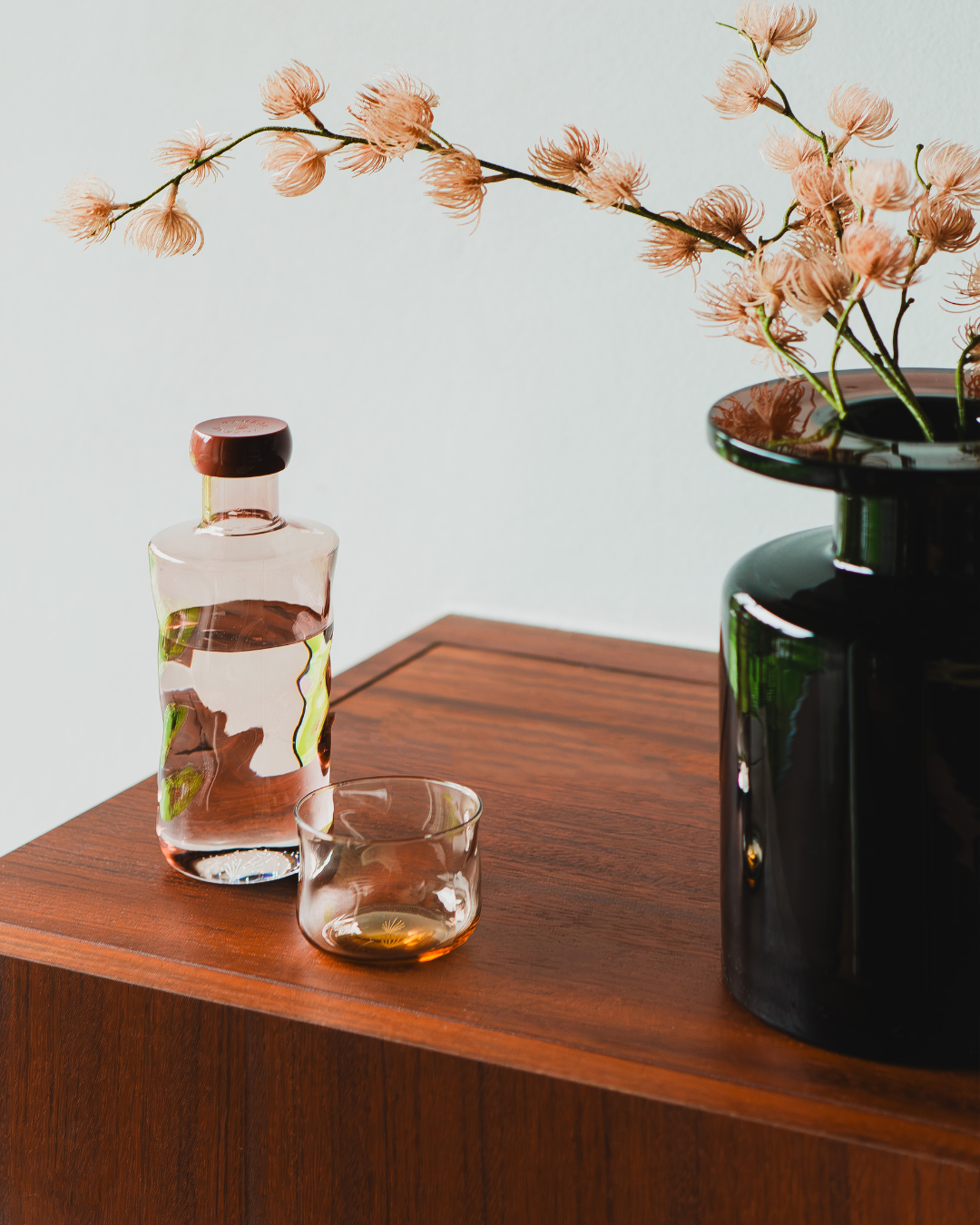 Paveau Swirl tumbler glas - set van 2 stuks